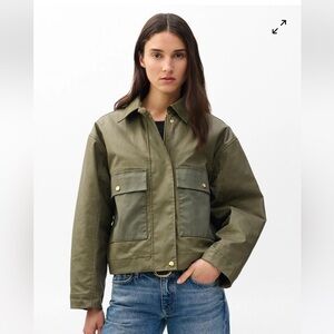 NWT Rag & Bone Nonie 2-in-1 Utility Barn Jacket